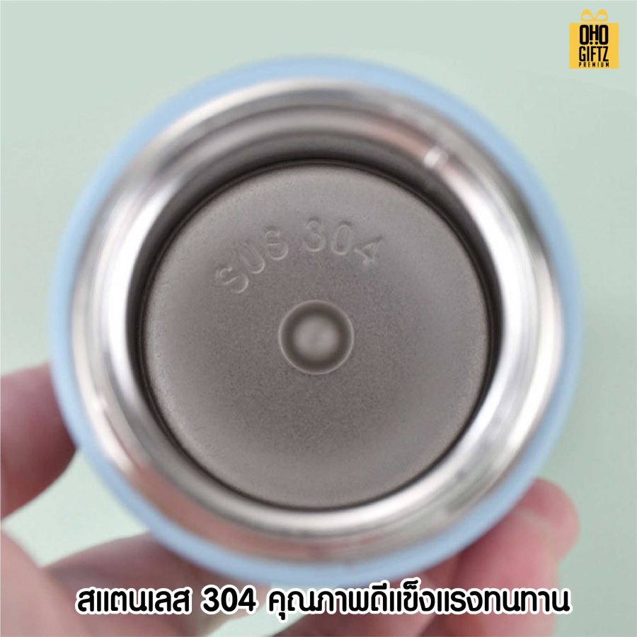 กระบอกสแตนเลส สกรีนโลโก้ ทำเป็นของพรีเมี่ยมได้