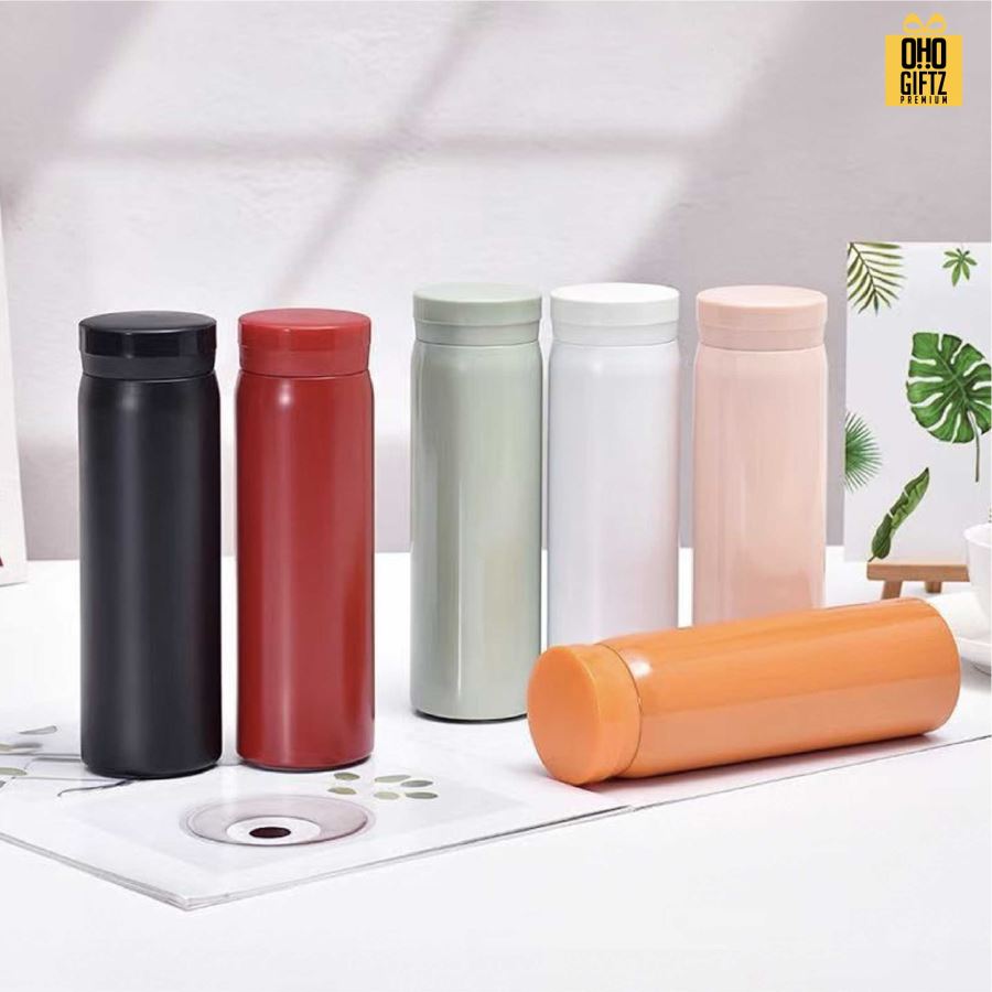 ขวดสแตนเลส สกรีนโลโก้ ทำเป็นของพรีเมี่ยมได้