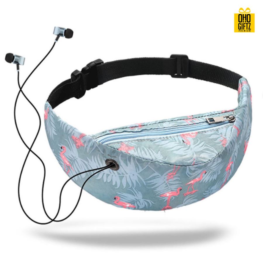 กระเป๋าคาดอกคาดเอว สกรีนโลโก้ ทำเป็นของพรีเมี่ยมได้