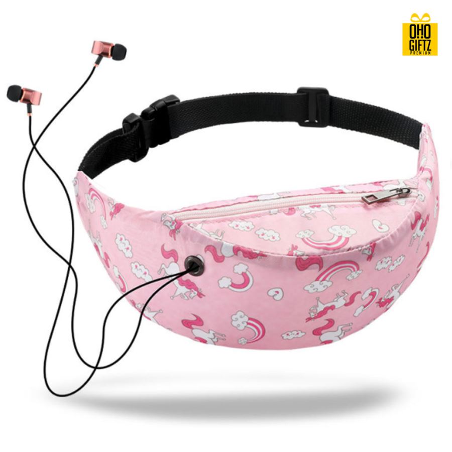 กระเป๋าคาดอกคาดเอว สกรีนโลโก้ ทำเป็นของพรีเมี่ยมได้