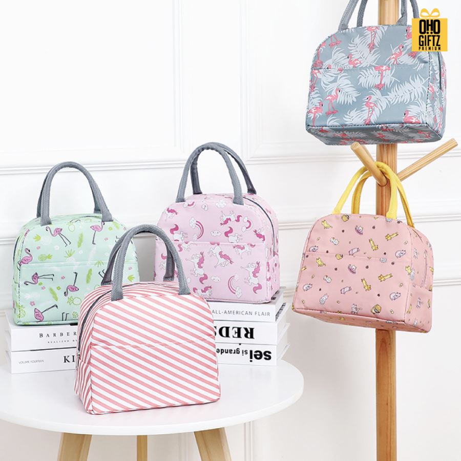 กระเป๋าเก็บความร้อน สกรีนโลโก้1สีฟรี ทำเป็นของพรีเมี่ยม ของที่ระลึก ของแจกได้