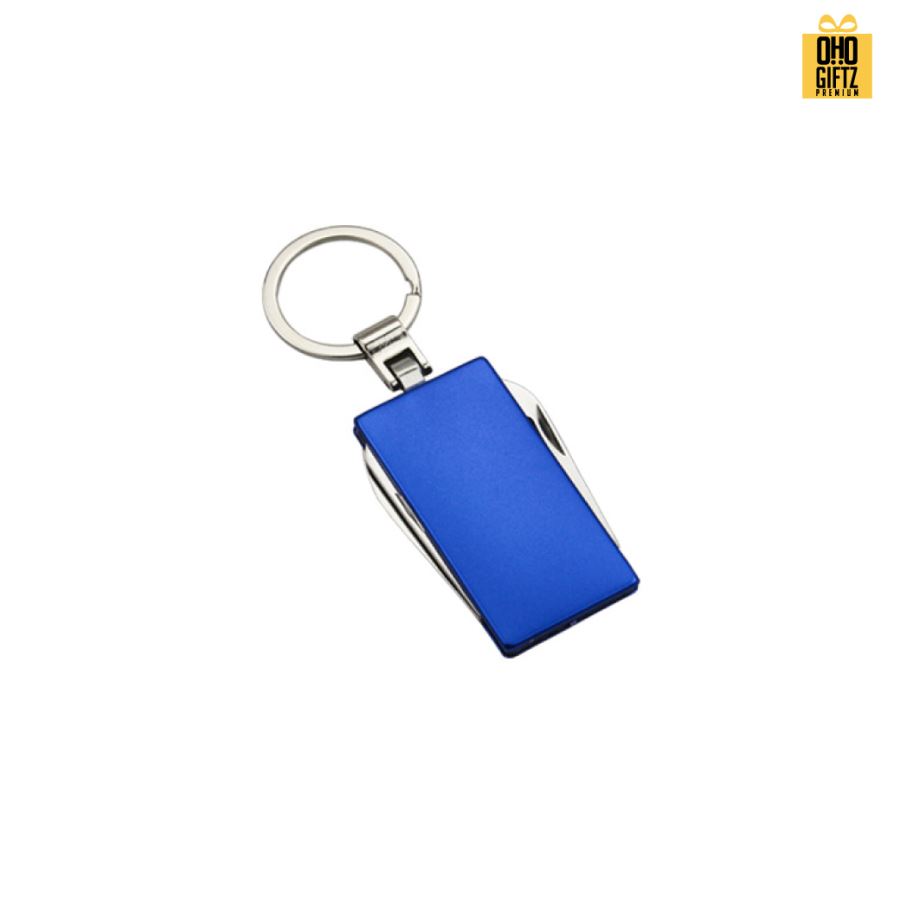 พวงกุญแจชุดเครื่องมือช่าง 4in1 สกรีนโลโก้ ทำเป็นของพรีเมี่ยมได้