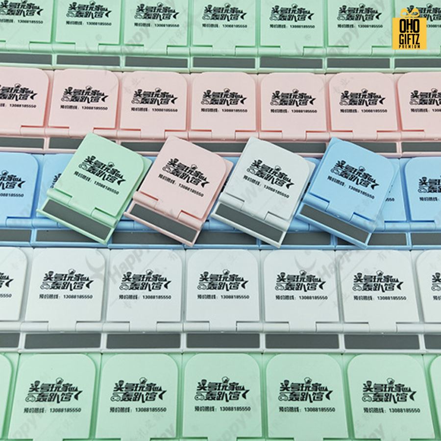 ที่วางมือถือพกพา สกรีนโลโก้ ทำเป็นของพรีเมี่ยมได้