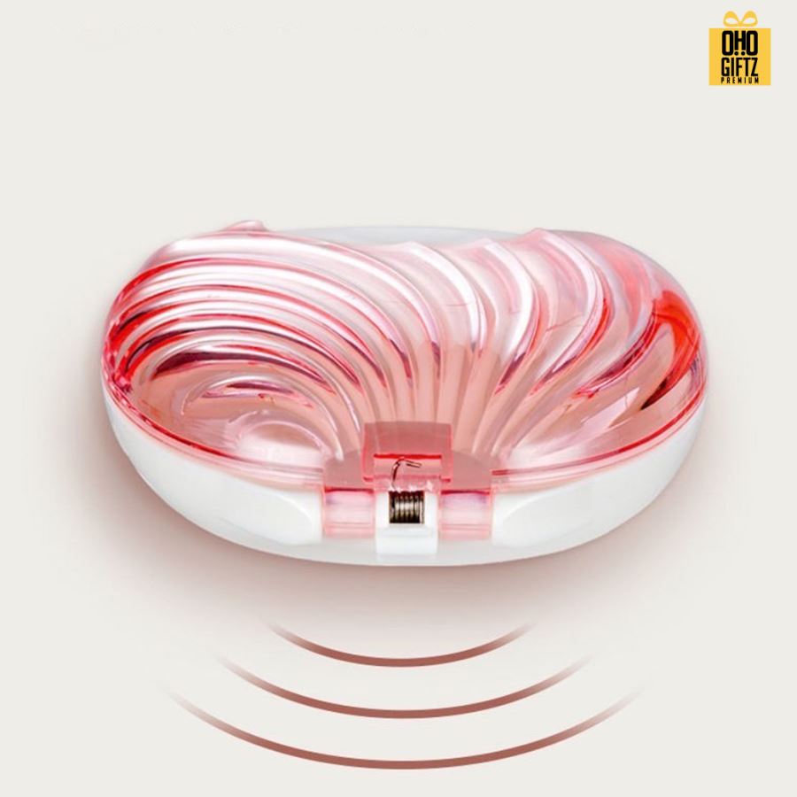 กล่องใส่รีเทนเนอร์พลาสติก สกรีนโลโก้  ทำเป็นของพรีเมี่ยมได้