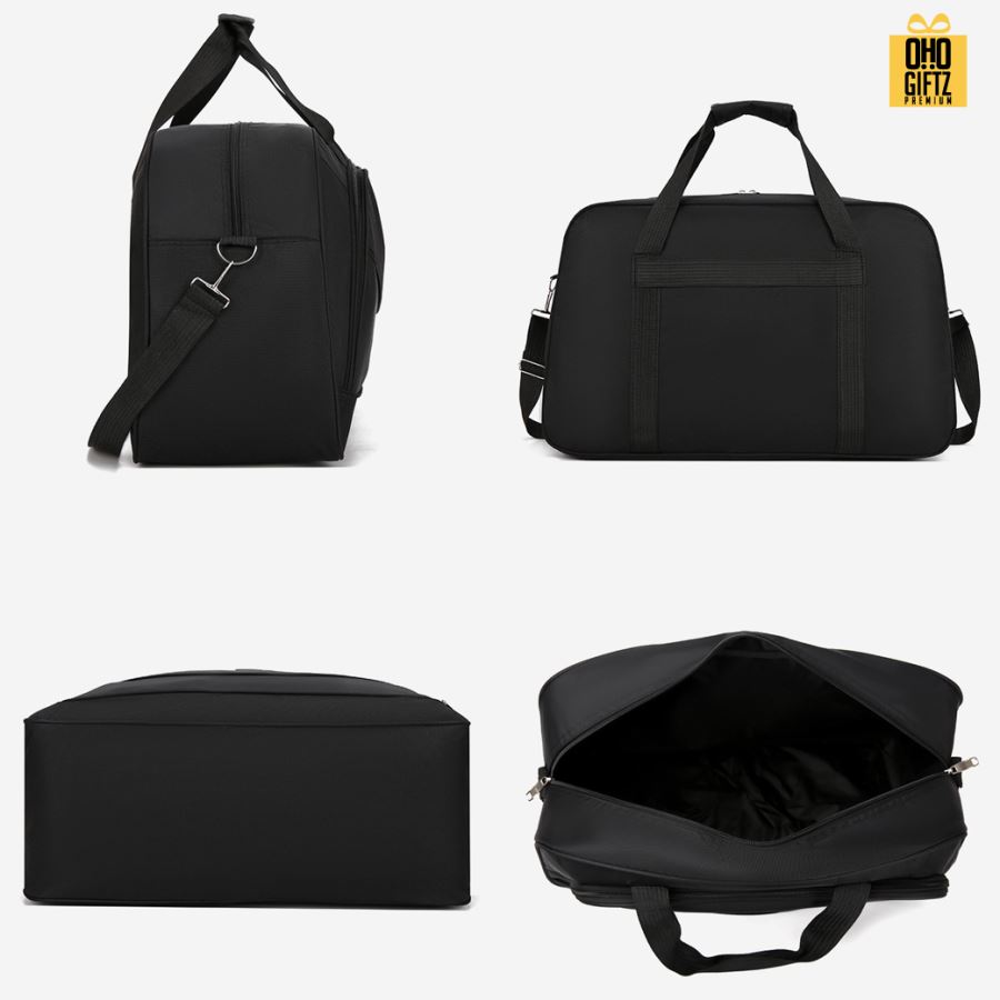 กระเป๋าใส่เสื้อผ้าเดินทาง สกรีนชื่อ สกรีนโลโก้ ทำเป็นของพรีเมี่ยมได้