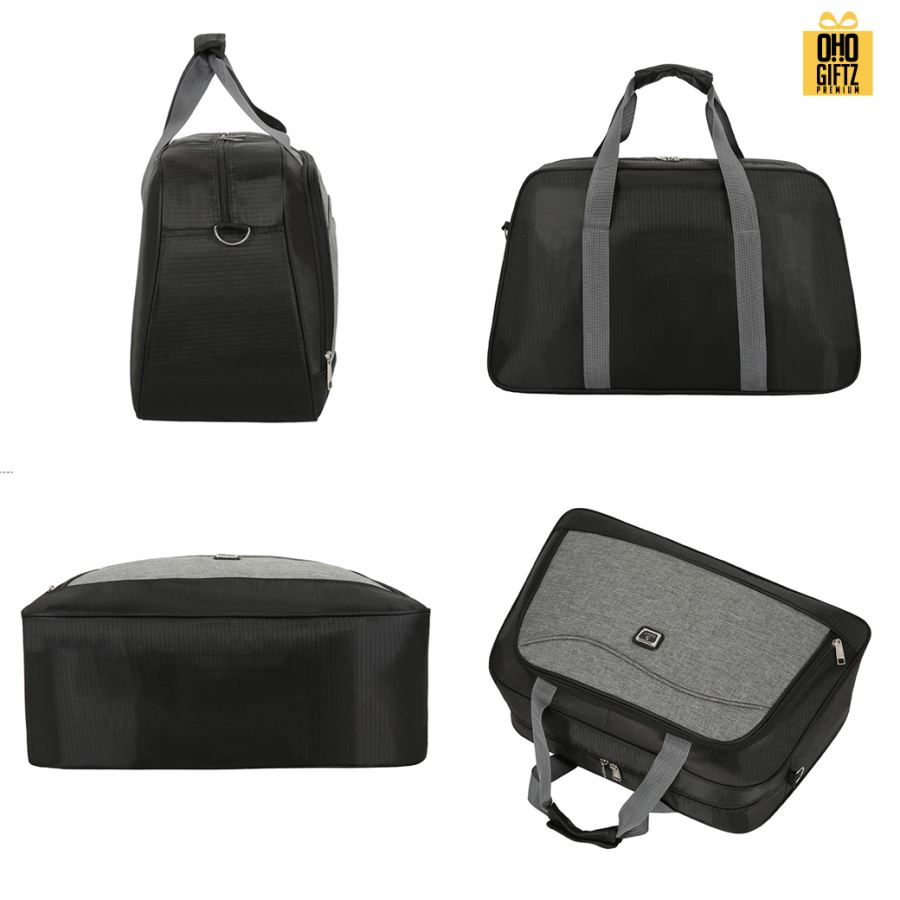 กระเป๋าใส่เสื้อผ้าเดินทาง สกรีนชื่อ สกรีนโลโก้ ทำเป็นของพรีเมี่ยมได้