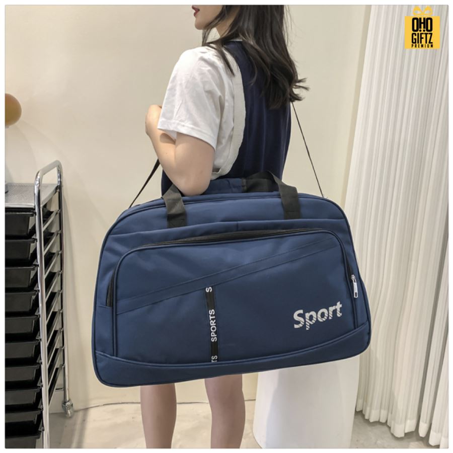 กระเป๋าใส่เสื้อผ้าเดินทาง สกรีนชื่อ สกรีนโลโก้ ทำเป็นของพรีเมี่ยมได้