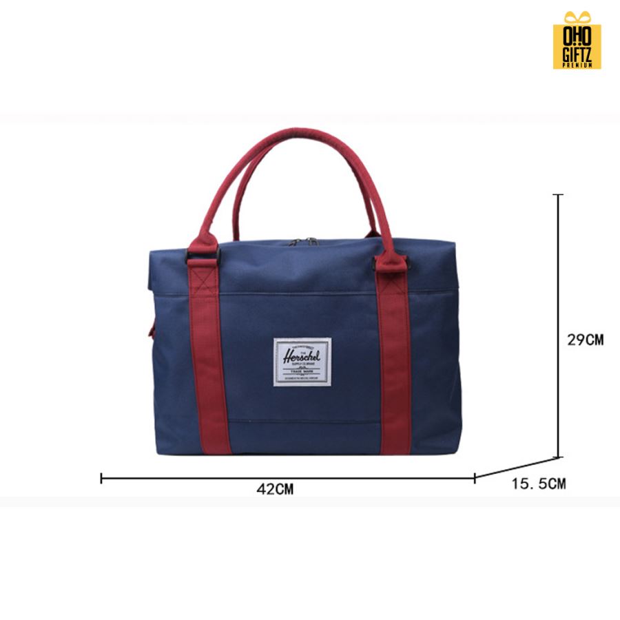 กระเป๋าใส่เสื้อผ้าเดินทางพกพา สกรีนชื่อ สกรีนโลโก้ ทำเป็นของพรีเมี่ยมได้