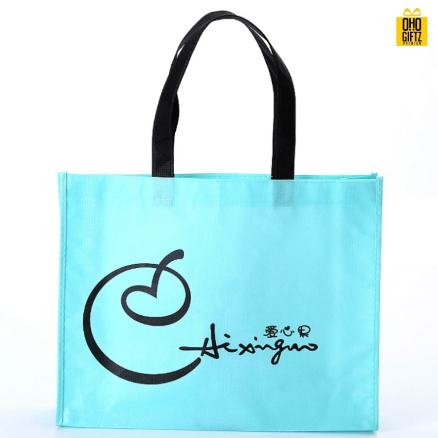 กระเป๋าทรง Tote Bag สกรีนชื่อ,โลโก้ ขั้นต่ำ 300 ชิ้น
