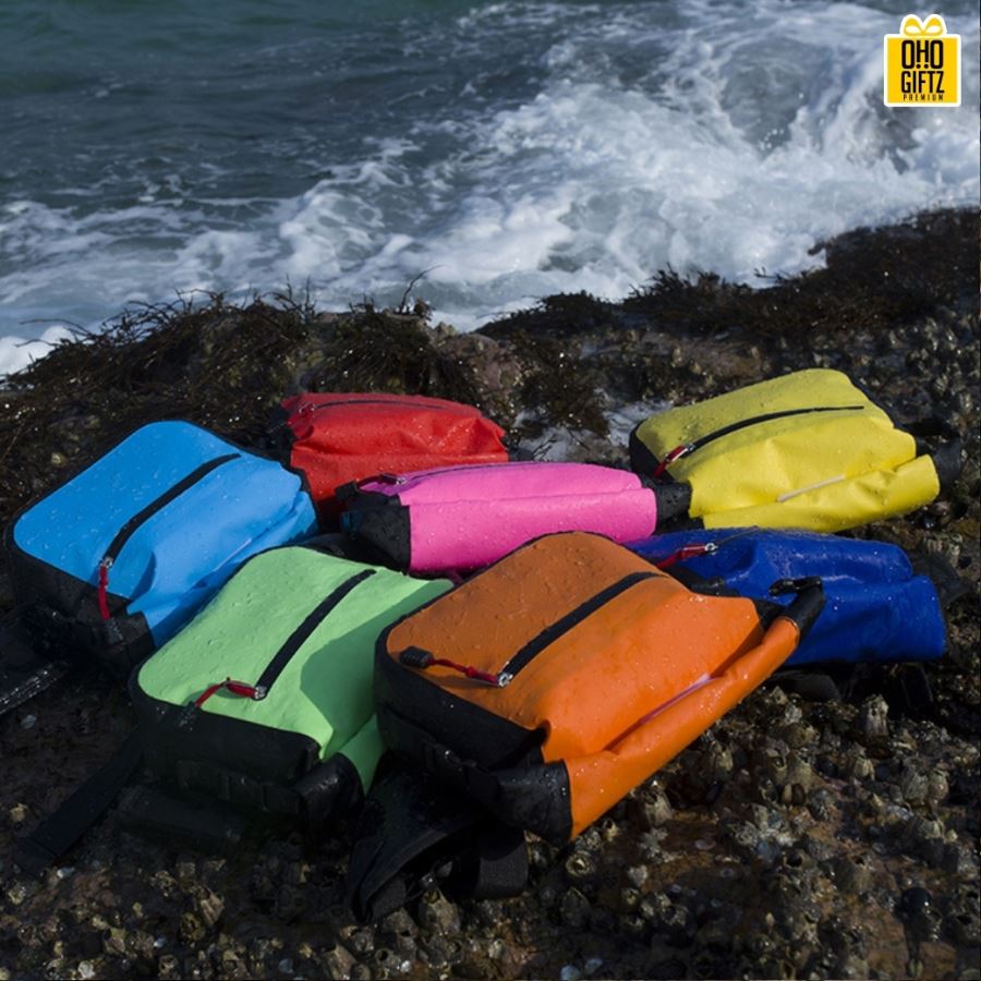 กระเป๋าคาดเอวกันน้ำ สกรีนชื่อ, โลโก้ได้