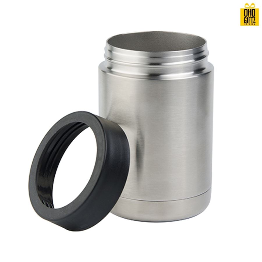 Stainless Steel กระบอกสแตนเลสเก็บร้อน/เย็น 12 oz.*ไม่มีขั้นต่ำ* สกรีนชื่อ สกรีนโลโก้ ใบเดียวก็ทำได้