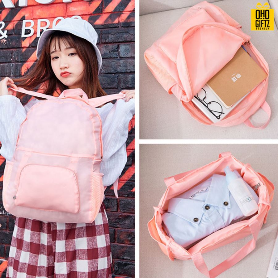 กระเป๋า 3IN1 สามสไตล์ใน 1 ใบ Promotion สกรีนโลโก้1สี1จุดฟรี