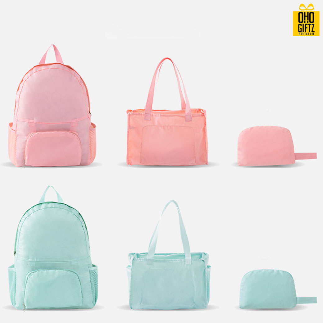 กระเป๋า 3IN1 สามสไตล์ใน 1 ใบ Promotion สกรีนโลโก้1สี1จุดฟรี