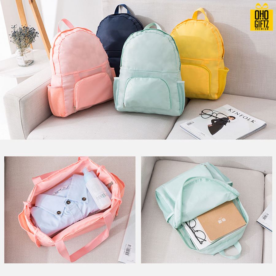 กระเป๋า 3IN1 สามสไตล์ใน 1 ใบ Promotion สกรีนโลโก้1สี1จุดฟรี