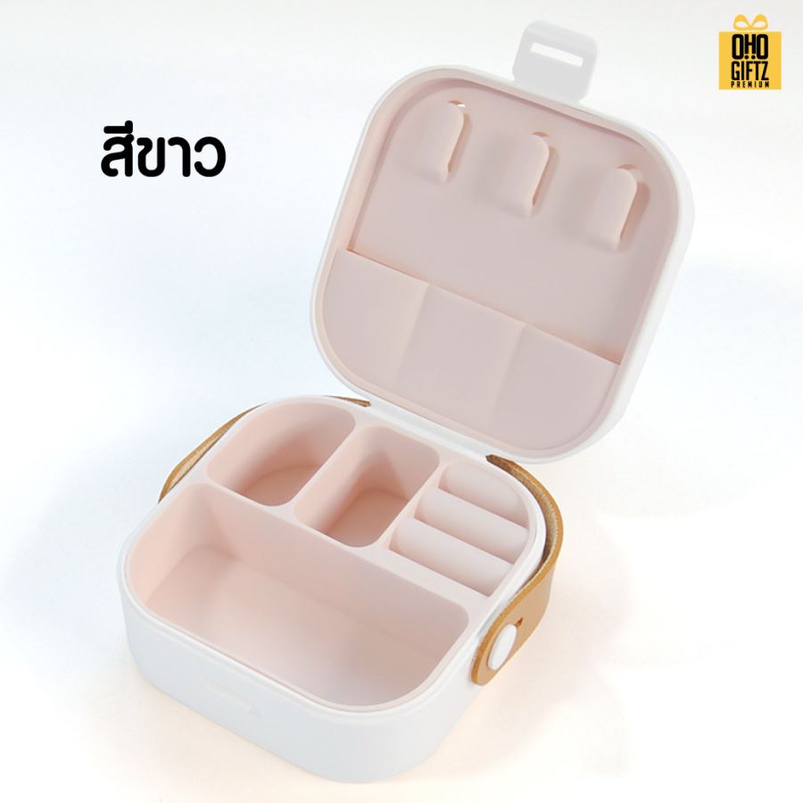 กล่องใส่เครื่องประดับ สกรีนชื่อ สกรีนโลโก้ ทำเป็นของพรีเมี่ยมได้