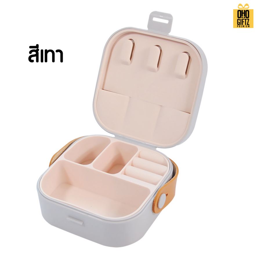 กล่องใส่เครื่องประดับ สกรีนชื่อ สกรีนโลโก้ ทำเป็นของพรีเมี่ยมได้