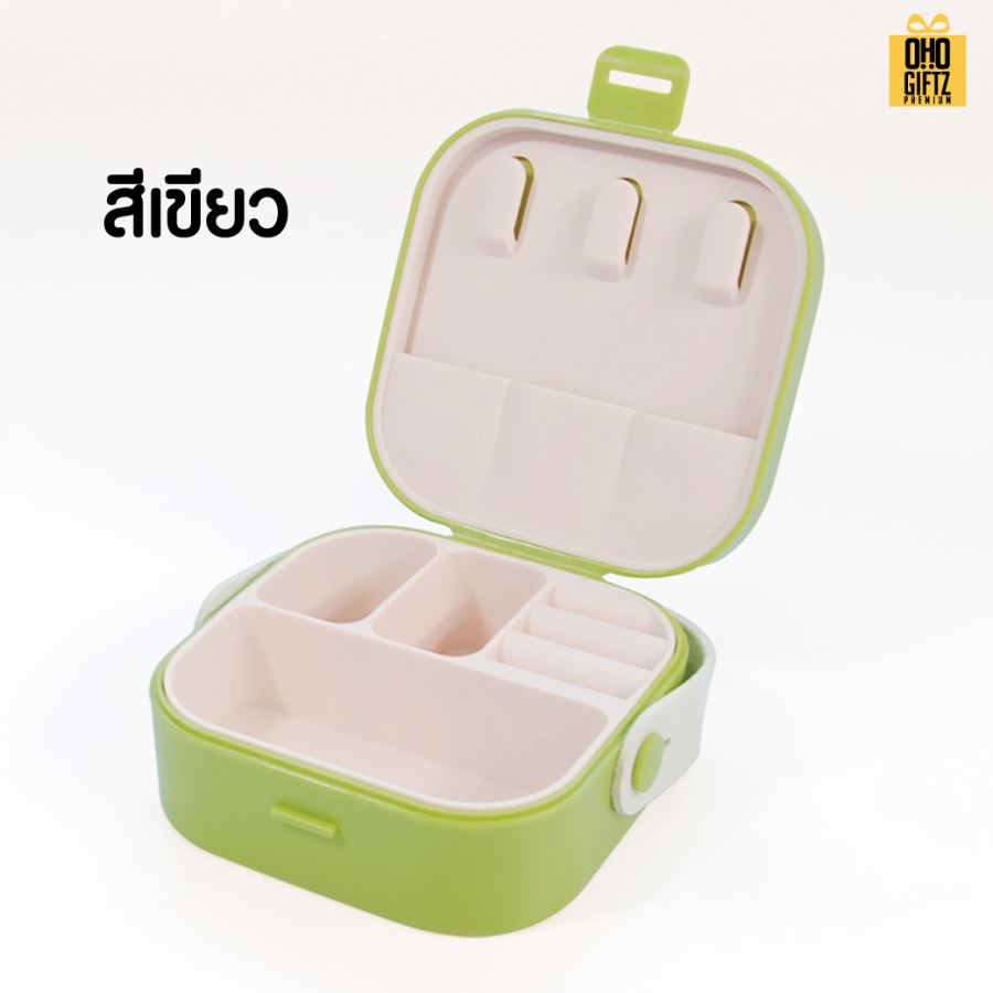 กล่องใส่เครื่องประดับ สกรีนชื่อ สกรีนโลโก้ ทำเป็นของพรีเมี่ยมได้