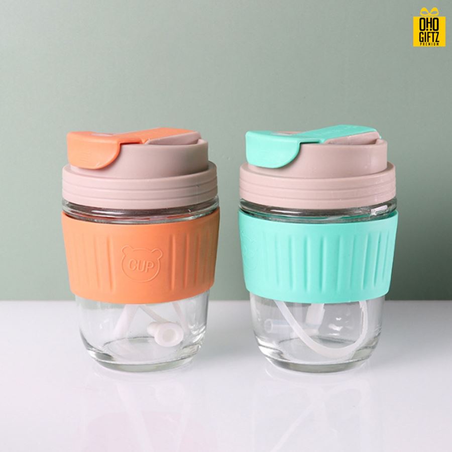 แก้วน้ำสไตล์มินิมอล สกรีนชื่อ เลเซอร์โลโก้ฟรี  ทำเป็นของพรีเมี่ยมได้