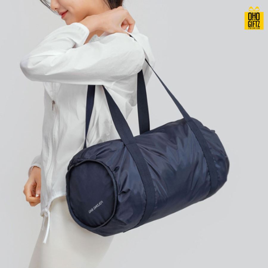 กระเป๋าเดินทางพับเก็บได้  สกรีนชื่อ สกรีนโลโก้ ทำเป็นของพรีเมี่ยมได้ 