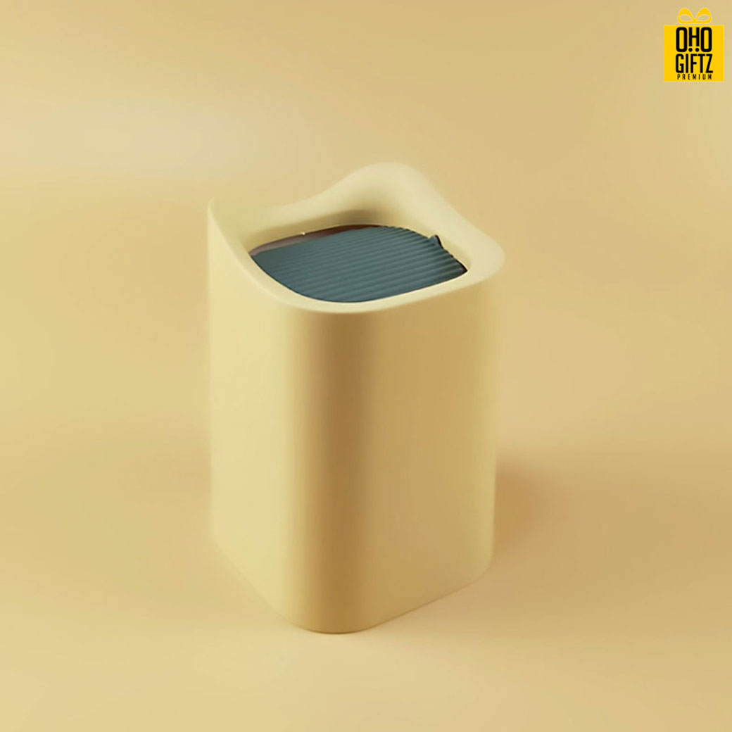 ถังขยะตั้งโต๊ะไซส์มินิ สกรีนโลโก้ ทำเป็นของพรีเมี่ยม ของชำร่วยได้