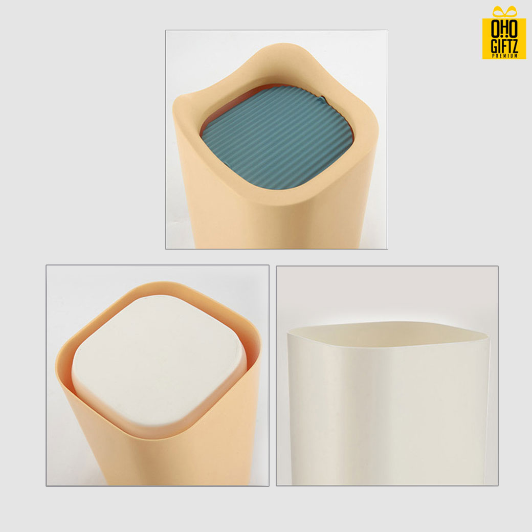 ถังขยะตั้งโต๊ะไซส์มินิ สกรีนโลโก้ ทำเป็นของพรีเมี่ยม ของชำร่วยได้