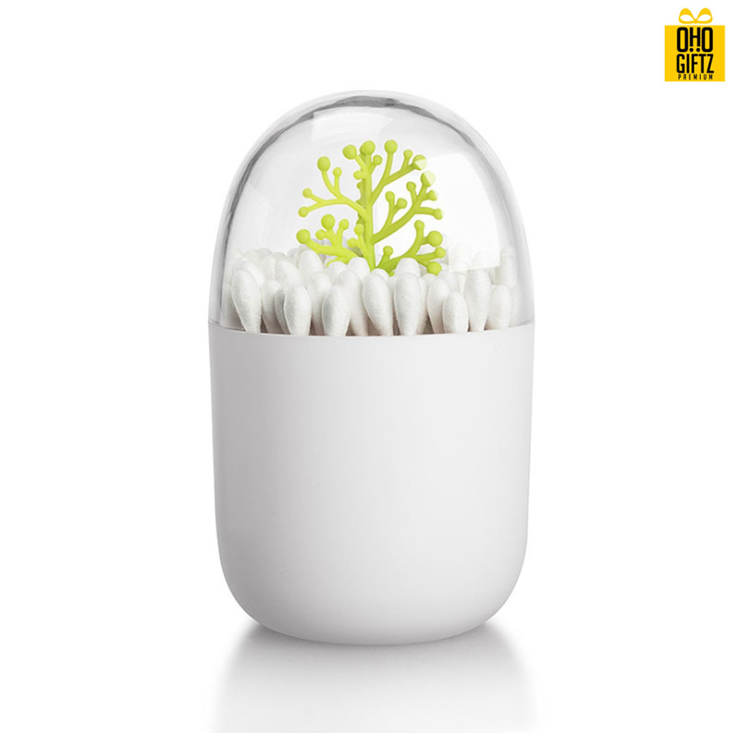 กล่องใส่ไม้จิ้มฟัน&คอตตอนบัด สกรีนโลโก้ ทำเป็นของพรีเมี่ยม ของชำร่วยได้