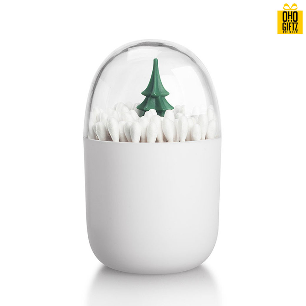 กล่องใส่ไม้จิ้มฟัน&คอตตอนบัด สกรีนโลโก้ ทำเป็นของพรีเมี่ยม ของชำร่วยได้