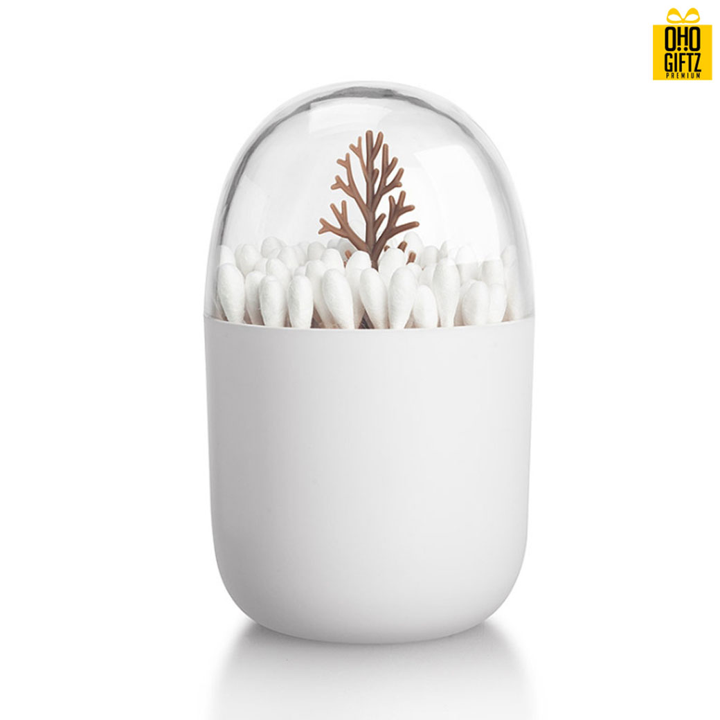 กล่องใส่ไม้จิ้มฟัน&คอตตอนบัด สกรีนโลโก้ ทำเป็นของพรีเมี่ยม ของชำร่วยได้