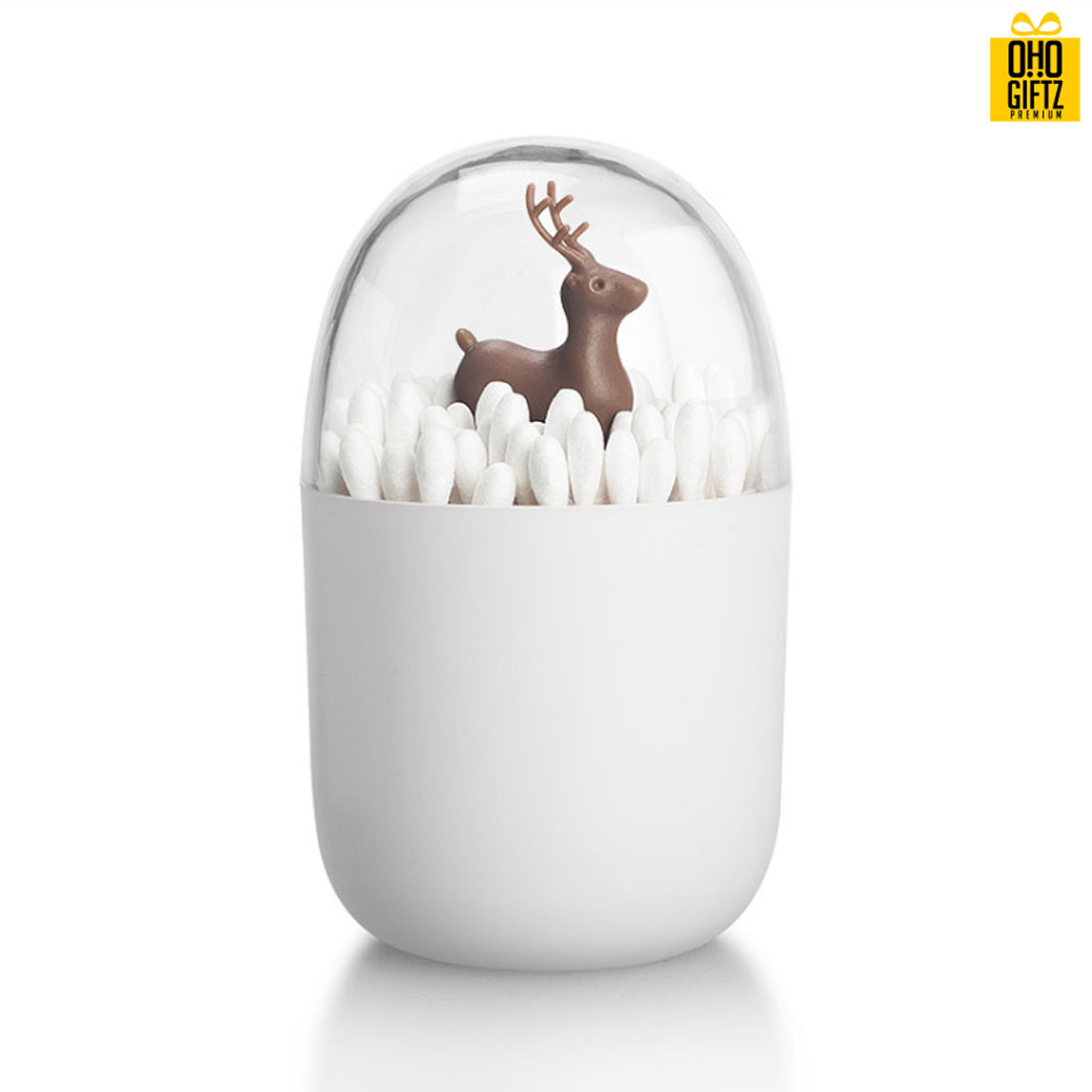 กล่องใส่ไม้จิ้มฟัน&คอตตอนบัด สกรีนโลโก้ ทำเป็นของพรีเมี่ยม ของชำร่วยได้