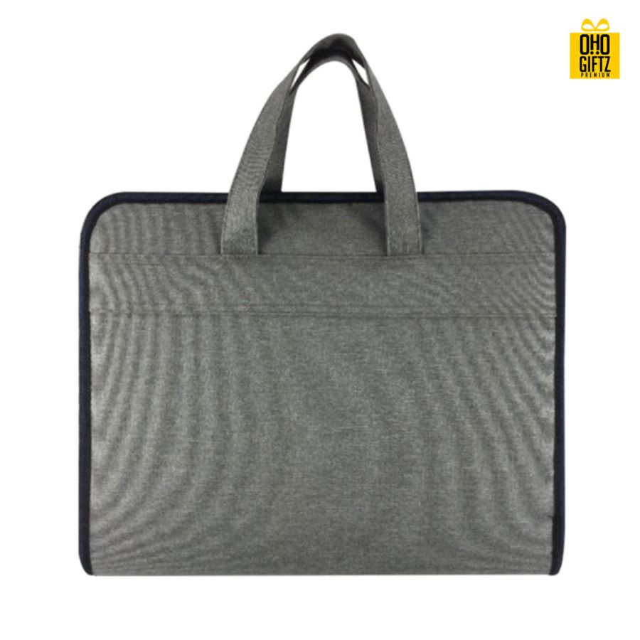 กระเป๋าแล็ปท็อปขนาดใหญ่ สกรีนโลโก้ ทำเป็นของพรีเมี่ยม ของที่ระลึก
