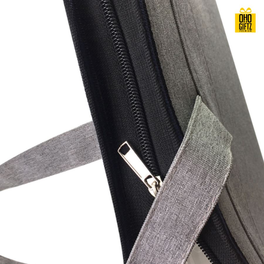 กระเป๋าแล็ปท็อปขนาดใหญ่ สกรีนโลโก้ ทำเป็นของพรีเมี่ยม ของที่ระลึก