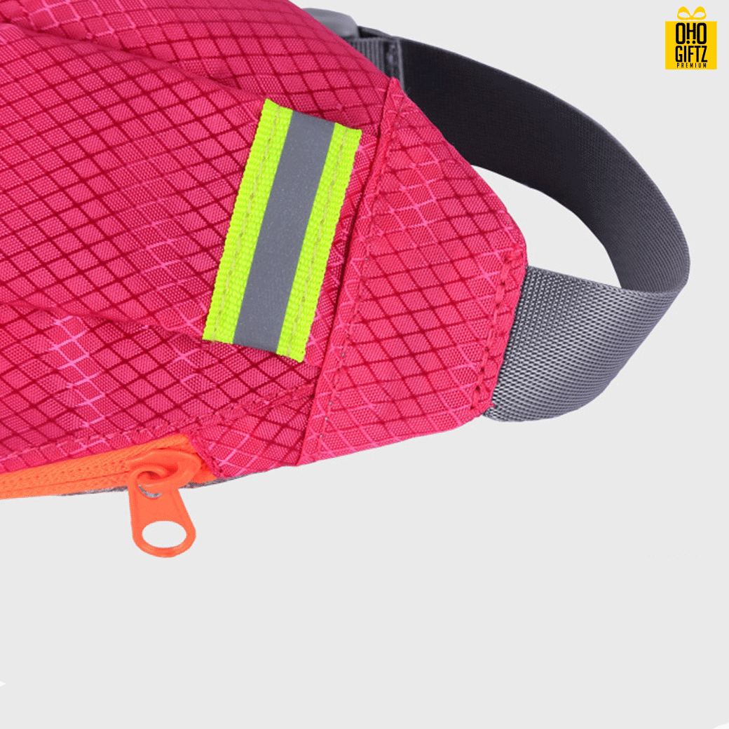 กระเป๋ากีฬาคาดเอวกันน้ำ สกรีนชื่อ, โลโก้ได้