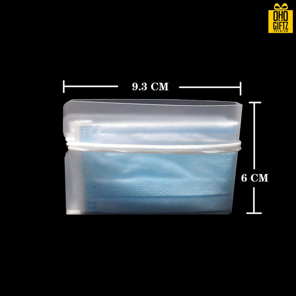 ซองเก็บหน้ากากอนามัย สกรีนโลโก้ ทำเป็นของพรีเมี่ยม ของชำร่วยได้