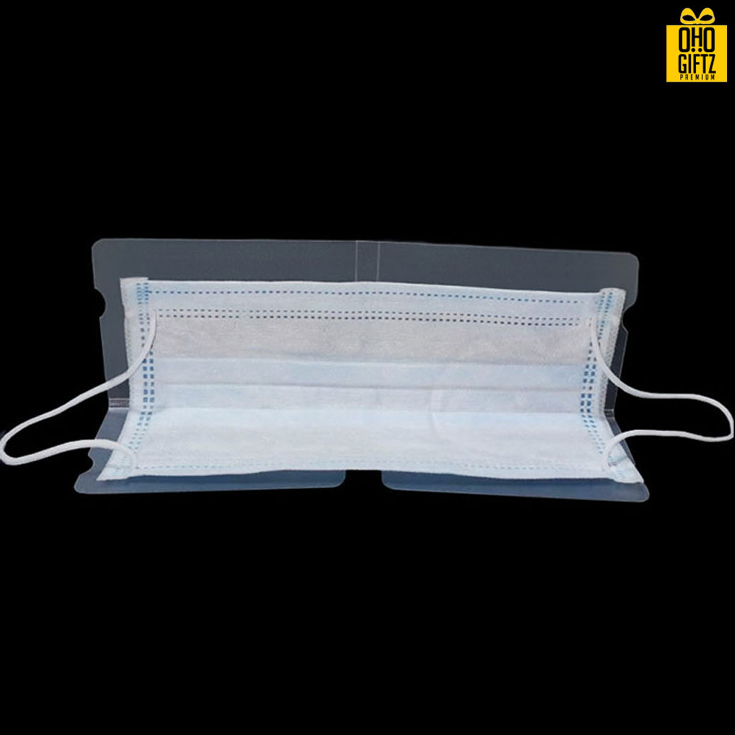 ซองเก็บหน้ากากอนามัย สกรีนโลโก้ ทำเป็นของพรีเมี่ยม ของชำร่วยได้