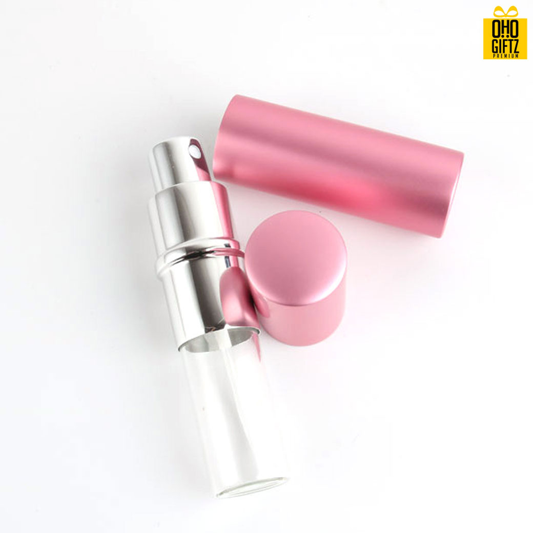 ขวดน้ำหอมอลูมิเนียม 10 ml. สกรีนโลโก้ ทำเป็นของพรีเมี่ยม ของชำร่วยได้