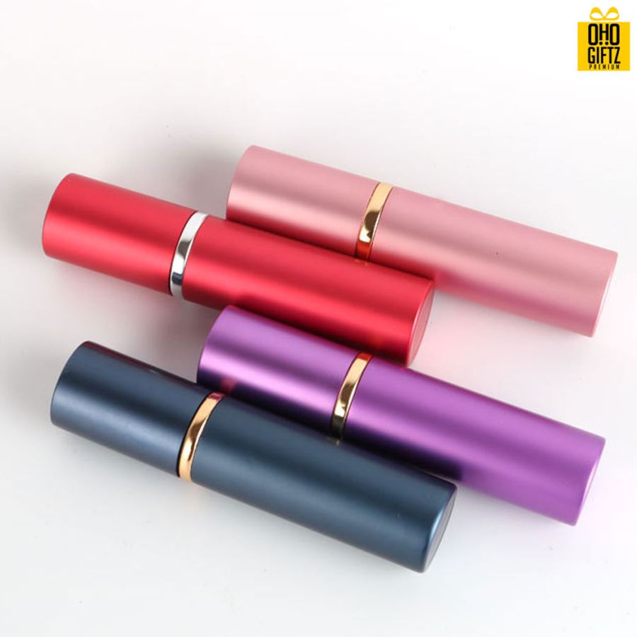 ขวดน้ำหอมอลูมิเนียม 10 ml. สกรีนโลโก้ ทำเป็นของพรีเมี่ยม ของชำร่วยได้