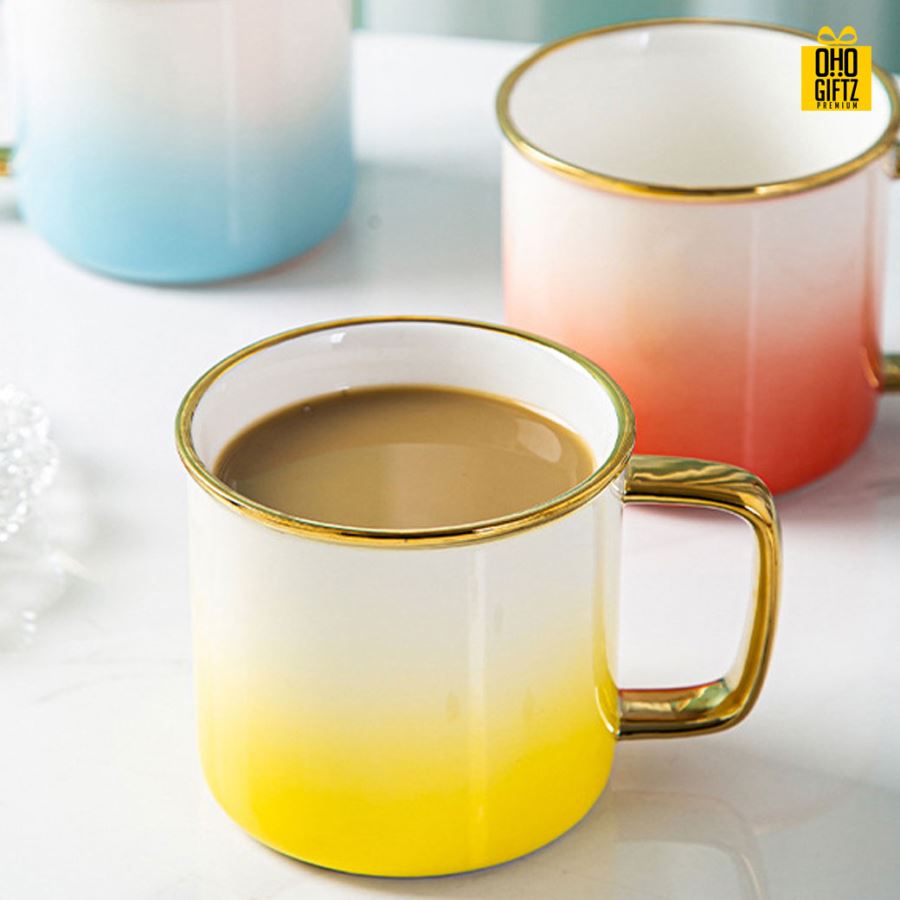 แก้วเซรามิก สกรีนชื่อ สกรีนโลโก้  ทำเป็นของพรีเมี่ยมได้