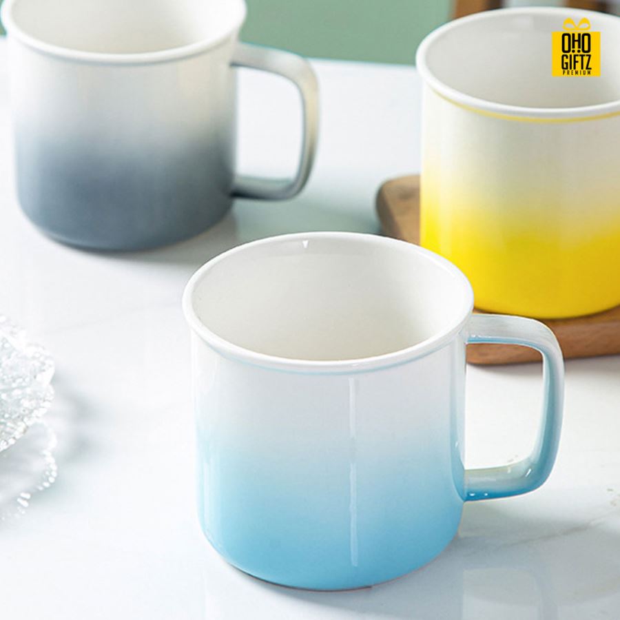 แก้วเซรามิก สกรีนชื่อ สกรีนโลโก้  ทำเป็นของพรีเมี่ยมได้