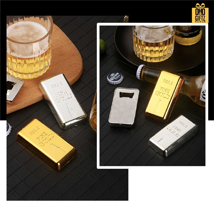 ที่เปิดขวดทองแท่ง สกรีนโลโก้ ทำเป็นของพรีเมี่ยมได้