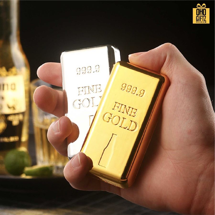 ที่เปิดขวดทองแท่ง สกรีนโลโก้ ทำเป็นของพรีเมี่ยมได้