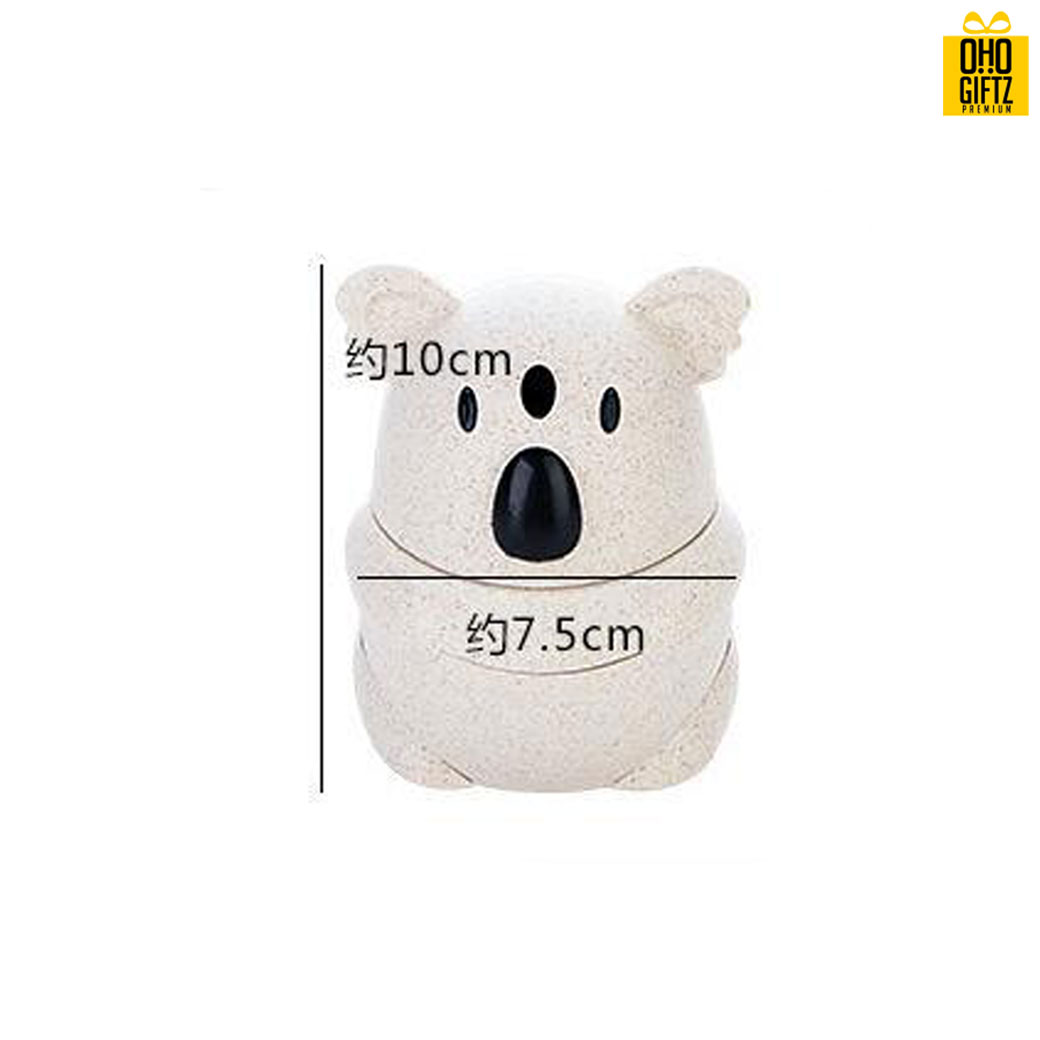 กล่องไม้จิ้มฟันรูปหมีโคอาล่า สกรีนชื่อ สกรีนโลโก้ ทำเป็นของพรีเมี่ยมได้