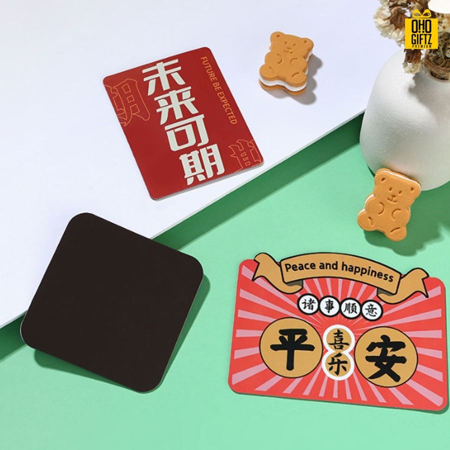 แม่เหล็กยางติดตู้เย็น รับผลิตพิมพ์ไม่จำกัดสี สกรีนโลโก้ ทำเป็นของพรีเมี่ยมได้