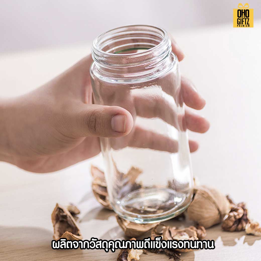 ขวดแก้วสเปรย์ใส่น้ำมัน สกรีนชื่อ สกรีนโลโก้ ทำเป็นของพรีเมี่ยมได้