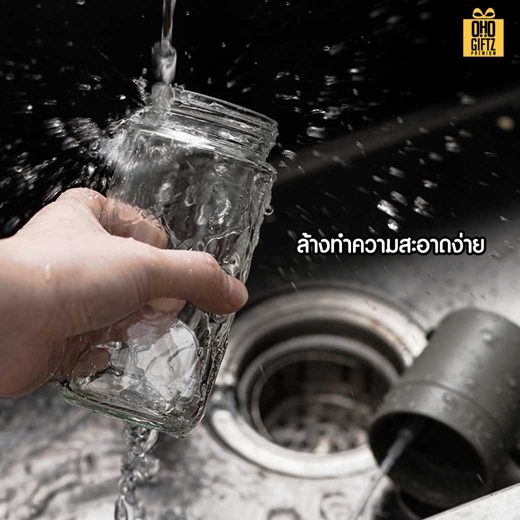 ขวดแก้วสเปรย์ใส่น้ำมัน สกรีนชื่อ สกรีนโลโก้ ทำเป็นของพรีเมี่ยมได้