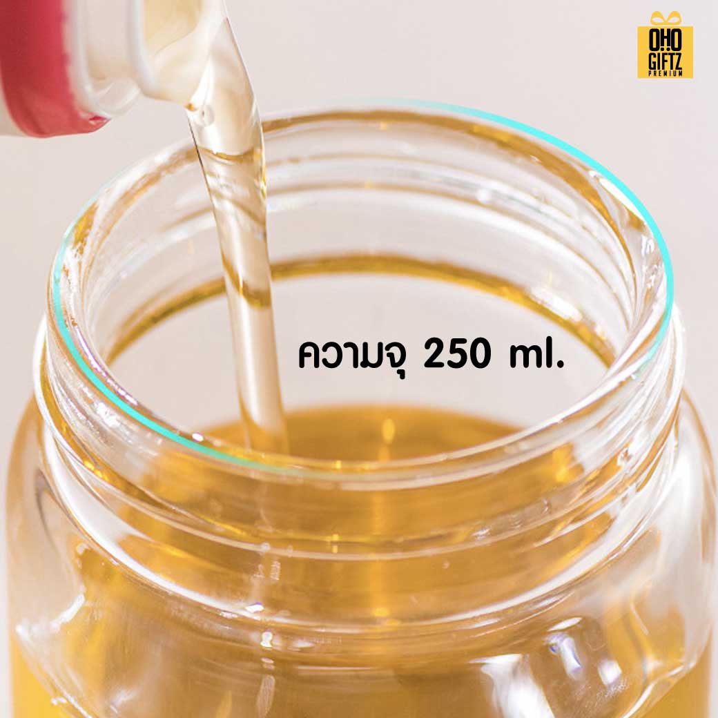 ขวดแก้วสเปรย์ใส่น้ำมัน สกรีนชื่อ สกรีนโลโก้ ทำเป็นของพรีเมี่ยมได้