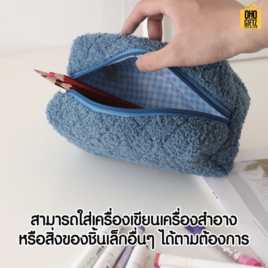 กระเป๋าใส่เครื่องสำอาง เครื่องเขียน สไตล์ญี่ปุ่น ผลิตโลโก้ ติดลาเบล ทำเป็นของพรีเมี่ยม