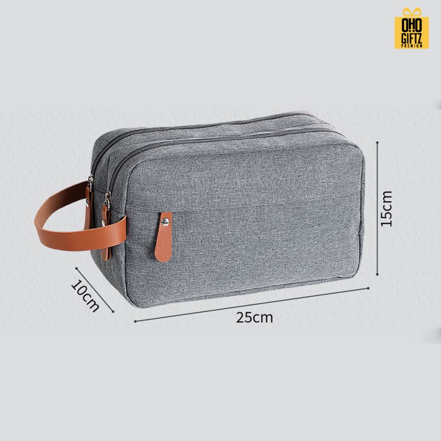 กระเป๋าใส่อุปกรณ์อาบน้ำ สกรีนโลโก้ ทำเป็นของพรีเมี่ยมได้