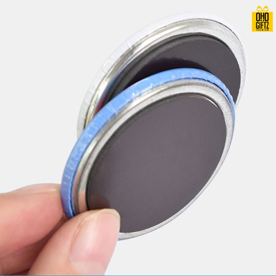 แม่เหล็กเเผ่นยางติดตู้เย็น 58 mm. สกรีนโลโก้ ทำเป็นของพรีเมี่ยม ของที่ระลึก ของชำร่วย