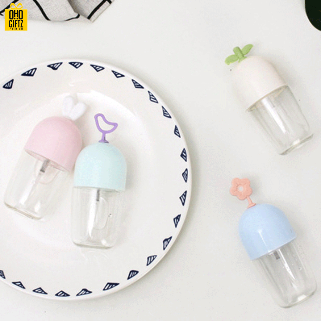 ขวดสเปรย์พกพา สกรีนโลโก้ ทำเป็นของพรีเมี่ยมได้