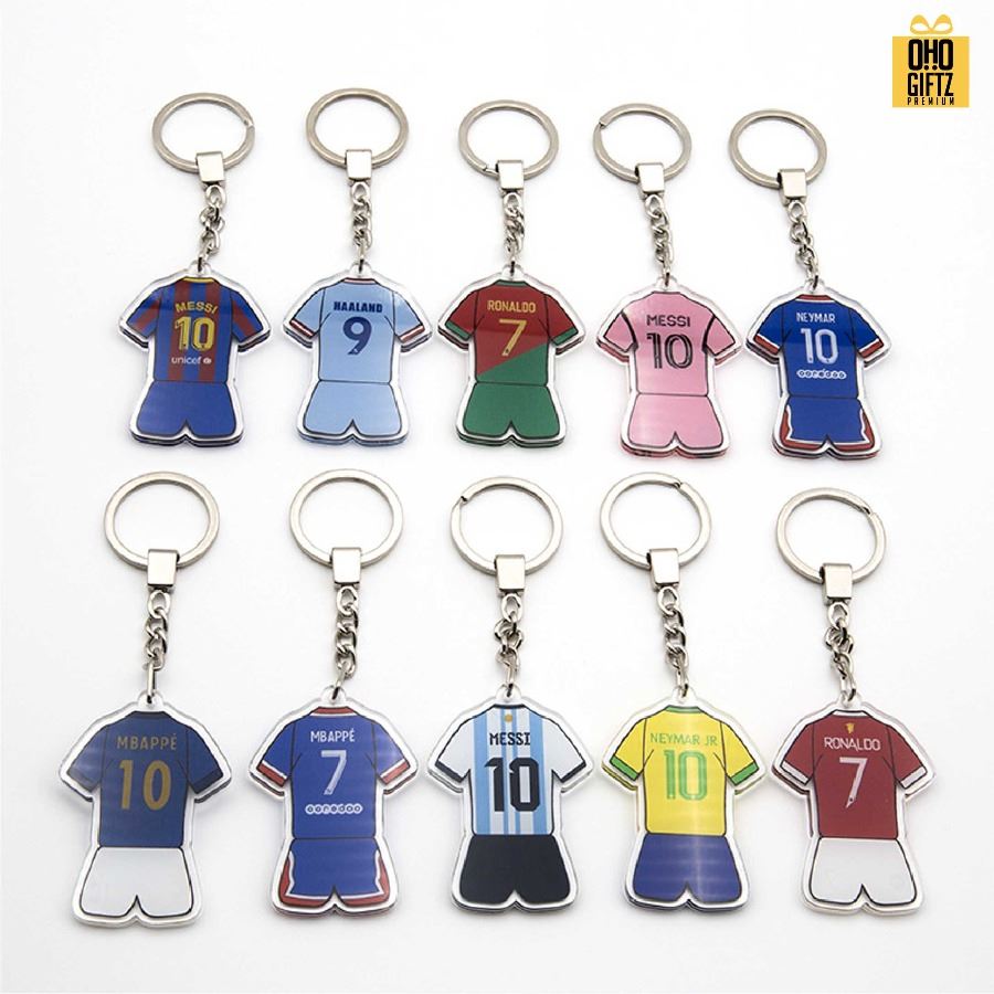 พวงกุญแจอะคริลิคทีมฟุตบอล รับผลิตสกรีนโลโก้ ทำเป็นของพรีเมี่ยม ของชำร่วยได้